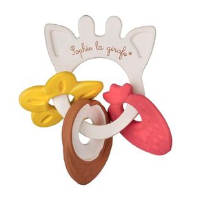 Sophie la girafe Fragrances Ring | Easy to Grasp | Designed with Natural Rubber to Soothe & Awaken Baby's Sense of Smell