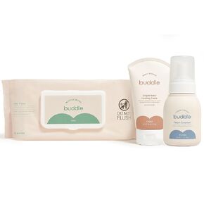 Clean Cheeks Foaming Cleanser + Rash Rescue Diaper Rash Paste & Wonder Wipes Bundle