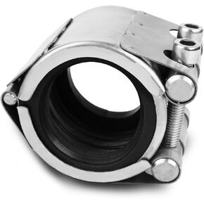 Pipe Repair Clamp, Emergency Pipe Repair Kit for Plastic and Metal Pipes (74mm-79mm)