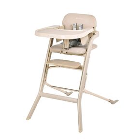 Unilove Grow with Me 2-in-1 Baby High Chair – Adjustable Toddler Chair with Baby Set, Removable Harness, One-Hand Seat & Footrest Adjustment, for Ages 6-60 Months - Pumkin Orange