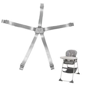 High Chair Straps Replacement Compatible with Graco, Universal 5 Point High Chair Harness Straps Adjustable Sturdy Safety Strap Belt