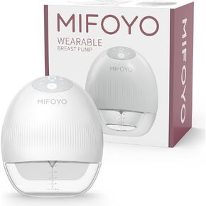 Wearable Breast Pump Hands Free: Electric Portable Breastfeeding Pumps with 4 Modes & 9 Levels - Rechargeable Wireless Milk Pump with Smart Display for Moms - 24mm 2 Pack