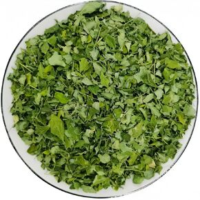 Motherly Busse Driding Moringa أوراق كاملة | 100 ٪ طبيعية مورينغا أوليفيرا | غير المعدلة وراثيا ، خالية من الغلوتين | عظيم للشاي ، العصائر والوصفات | لا ينبع ، جودة قسط (2 أوقية)