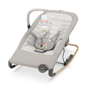 Ingenuity Keep Inmotion Automatic Baby Rocking Seat, with Remote Control, Premium Materials, 0-6M - Soulful Skies