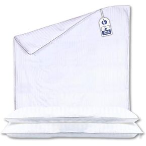 Duvet Cover Protector for Toddler Comforter, 100% Cotton, Zipper to Block Blanket from Dust Fits Standard Crib & Toddler Bed, 33x42 Inch, White