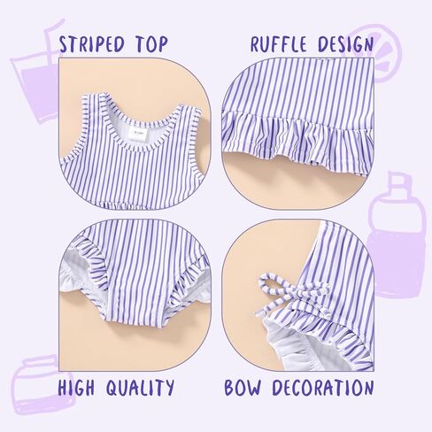 Happyma Baby Swimsuit Toddler Girl Girl Suit Sup in Kuwait