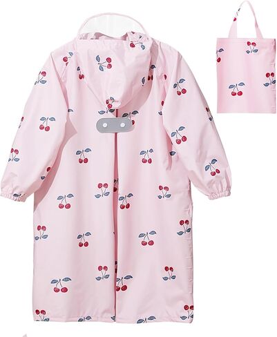 Toddler Kids Raincoat Boys Girls Rain Jacket Waterproof Rain Poncho Reusable Outwear Rainwear Rain Suit in Kuwait