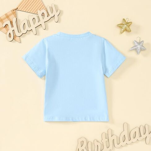 Baby Boy First Birthday Outfit 1st Birthday T-Shirt One Year Old Clothes First Birthday Gift in Kuwait