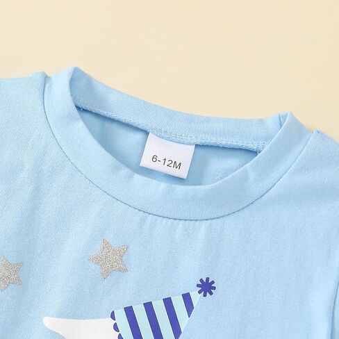 Baby Boy First Birthday Outfit 1st Birthday T-Shirt One Year Old Clothes First Birthday Gift in Kuwait