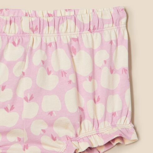 Amazon Essentials Toddlers and Baby Girls' Cotton Bloomer Shorts, Pack of 3 in Kuwait