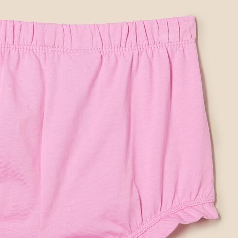 Amazon Essentials Toddlers and Baby Girls' Cotton Bloomer Shorts, Pack of 3 in Kuwait