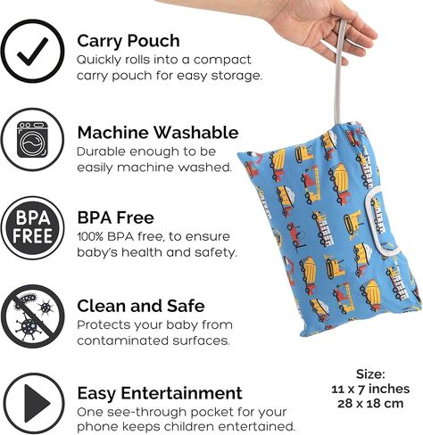 غطاء عربة التسوق Suessie وغطاء الكرسي العالي ، الديناصورات in Kuwait