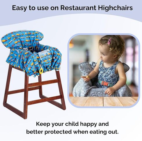 غطاء عربة التسوق Suessie وغطاء الكرسي العالي ، الديناصورات in Kuwait