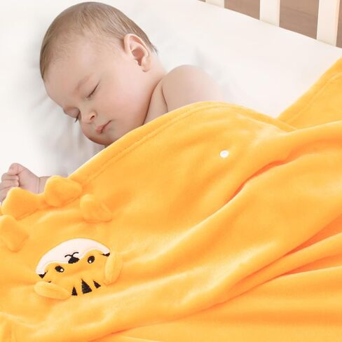 Baby Blanket, Foldable Rabbit Shape Plush, Super Soft Warm Breathable Receiving Blanket, Newborn Nursery Swaddle, Pink, Twin/Crib (30 x 40 inches) in Saudi Arabia
