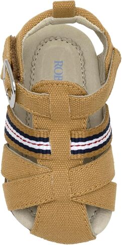 صنادل Robez Baby للأولاد والجنسين من First Kicks مقاومة للانزلاق للرضع والأطفال الصغار، من عمر 0 ​​إلى 24 شهرًا in Kuwait