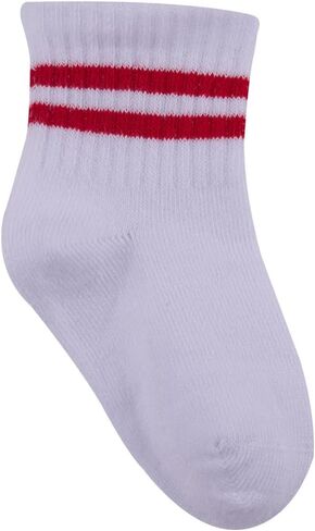 Bella Baby & Toddler Seamless-Toe Turkish Cotton Ribbed Crew Socks (6-Pack) in Kuwait