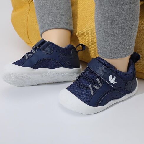 FEETCITY Wide Baby Shoes Boys Girls Baby Barefoot Shoes Breathable Infant Walking Shoe Crib Sock Shoe Toddler Sneakers Flexible in Saudi Arabia