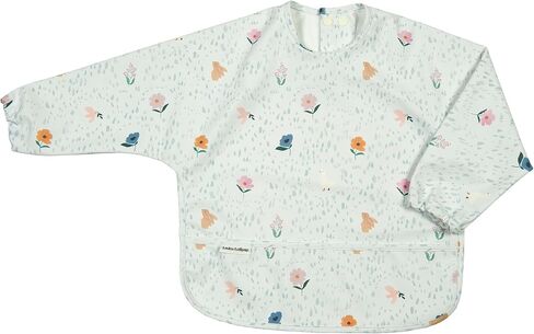 Loulou Lollipop Long Sleeve Mess Free Waterproof Bibs, for baby boys and girls 6-36 Months, Machine Washable, Travel Friendly in Saudi Arabia