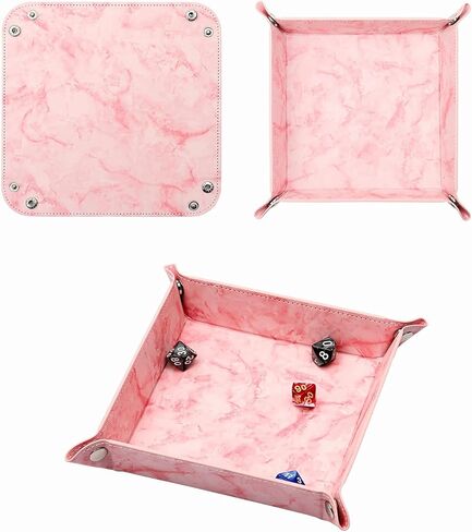 منظم تخزين سطح المكتب من siduater Valet Tray - صينية من الجلد النباتي بجانب السرير وحامل العلبة منضدة لجهاز التحكم عن بعد، والساعة، والمفاتيح، والهاتف، والمحفظة، والعملة المعدنية، والمجوهرات، باللون الوردي الحجري in Kuwait