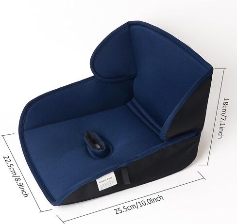 Baby Piddle Pad- Fully Waterproof Toddler Liner & Seat Protector Compatible with Car Seat Stroller with 3D Breathable Material-360 Degree Protection (Black 2PCS) in Saudi Arabia