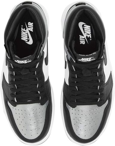 حذاء Nike Air Jordan 1 High OG Satin Bred FD4810-061 (نظام مقاسات الأحذية الأمريكية، للبالغين، للنساء، رقمي، متوسط، 6.5) in Saudi Arabia