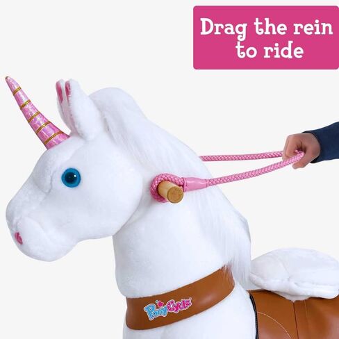 PonyCycle Ride on Horse Cowboy Brown Reins fit for Model U/E Size 3 and Model X Size 3 in Kuwait