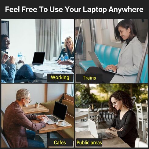 13.3 Inch Laptop Privacy Screen, 16:10 Aspect Removable Anti Glare Blue Light Filter Protector,13 inch Computer Monitor Privacy Shield for laptop in Saudi Arabia