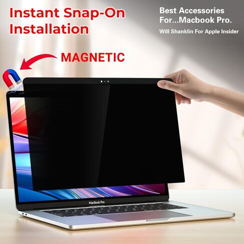 شاشة خصوصية للكمبيوتر المحمول مقاس 13.3 بوصة، وواقي مرشح الضوء الأزرق المضاد للوهج بنسبة 16:10 قابل للإزالة، ودرع الخصوصية لشاشة الكمبيوتر مقاس 13 بوصة للكمبيوتر المحمول in Kuwait