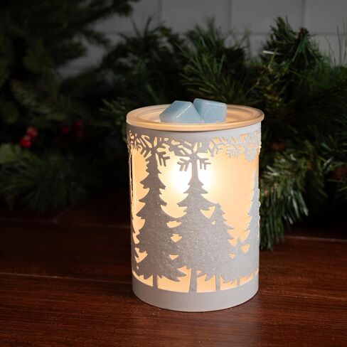 Scentsationals Wax Melt Warmer, Wax Warmer for Scented Wax - Holiday Collection Red Garnet Christmas - Candle Wax Melter for Fragrance Cubes and Tarts in Kuwait