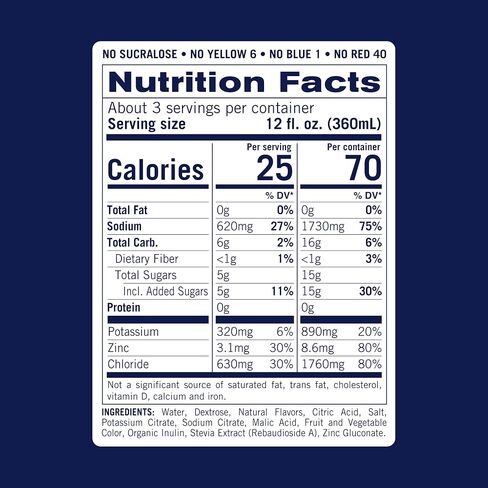Kinderlyte Advanced Electrolyte Solution, 2X Faster Hydration vs. Water Alone, No Artificial Sweeteners or Flavors, No Synthetic Dyes, Wild Berry, for Kids and Adults, 33.8 fl oz (Pack of 6) in Kuwait