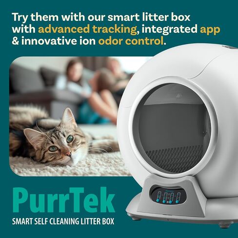 Premium Self Cleaning Cat Litter Box Liners, Kitty Litter Bags, Poop Bags, Pet Waste Bags & Durable Litter Box Liners - Ultimate Odor Control & Leakproof Design Cat Litter Bags in Saudi Arabia