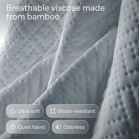 Niagara Crib 2 Pack 100% Waterproof Mattress Protector, Soft Breathable Crib Mattress Protector with Deep Pocket, Crib Mattress Pad for Toddler and Baby (52x28, White) - Viscose Made from Bamboo in Kuwait