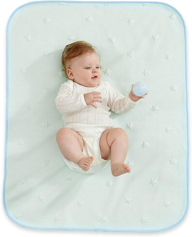 Reidio 1pcs Waterproof Toddler Mattress Pads Cotton Baby Bed Pad Washable Reusable Incontinence Pads Bed Underpads Mattress Protector for Adults Elderly Kids Pets (Peach, 11.8*17.7in(30*45cm)) in Kuwait