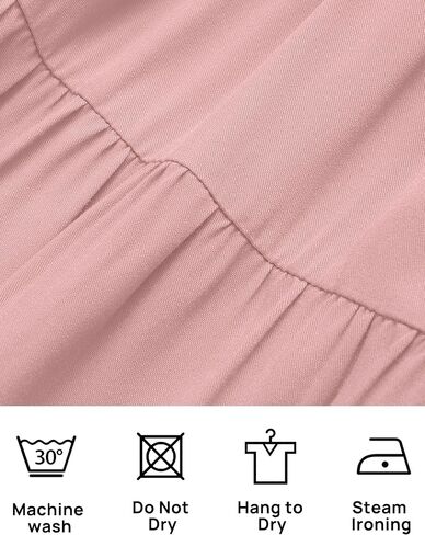 ZESICA Women's Casual Crew Neck Flutter Sleeve Smocked High Waist Hollow Out Lace Trim Tiered A Line Midi Dress in Saudi Arabia