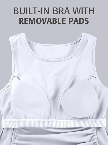 ATTRACO Women's Maternity Tank Tops with Built in Bra Side Ruched Sleeveless Pregnancy Tank in Saudi Arabia