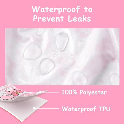 Littleforbig Washable Adjustable Reusable Waterproof Cloth Adult Diaper Wrap Cover - Baby Usagi Pattern L in Saudi Arabia