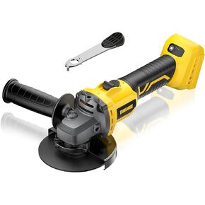 Angle Grinder Brushless fit DEWALT 20V Battery (No Battery), 6 Variable Speed Angle Grinder 4-1/2", Cordless Angle Grinder Power Tools For Cutting Grinding Polishing (Tool Only)