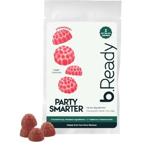 Milk Thistle Gummies for Post-Party Wellness | Liver Detox with Vitamin B, Morning Recovery Supplement, & Prickly Pear | Strawberry Flavor Vegan Gummies for Liver Support and Metabolism – 2 Servings