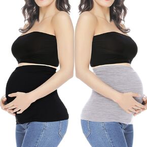 Belly Bands for Pregnant Women Maternity Band for Pants Postpartum Belly Band Pregnancy Band for Jeans