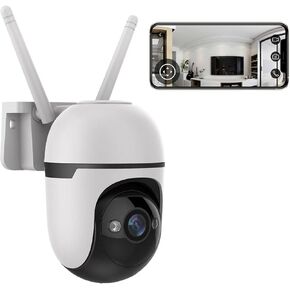 Ivy Smart 5MP Smart Camera, Global Management Platform Ivy IoT, Night Vision, Two-Way Audio, AI Algorithms, 360° Rotation, Cloud Storage, Live Streaming & Recording, APP Control, Multi-User Sharing
