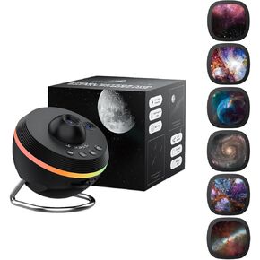 Meteor and Galaxy Projector & 6PCS Film Slides Set - Nebula 1
