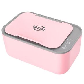 Baby Wipe Warmer,Deluxe Wipe Warmer and Baby Wet Wipes Dispenser, Smart Precise Temperature Control with 3 Heating Modes Large Capacity Portable Wipes Warmer for Babies (Light Pink)