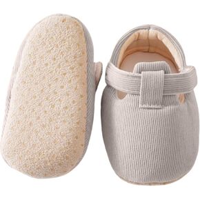 Baby Girls Crib Shoes Non-Skids Boys Soft Bottom Cozy Slippers Unisex for Infant and Toddler