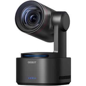 Obsbot Tail 2 PTZR NDI Camera 4K@60fps ، Pro AI Tracking ، 1/1.5 "CMOS ، 50MP ، 5x Optical Zoom ، 12x Hybrid Zoom ، SDI/HDMI/IP/USB 3.0 OUTPUT ، البث المباشر للتعليم ، المؤتمر ، العبادة ، الأحداث الحية