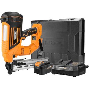 Freeman 20V Cordless 9-Gauge Fencing Stapler/Staple Gun Kit, Includes Battery, Charger, T-Handle & Case | Tool-Free Depth Adjust, Reload Indicator, Wire Alignment Notch | PE20VFS9