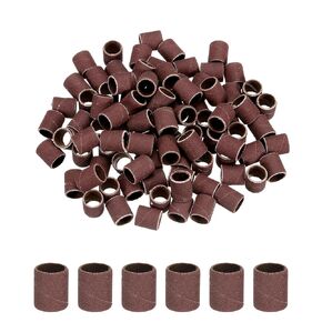 HARFINGTON 200pcs Sanding Drums 3/8 Inch Grit 320 Sanding Sandpaper Mini Sanding Sleeves for Drum Sander Rotary Tools