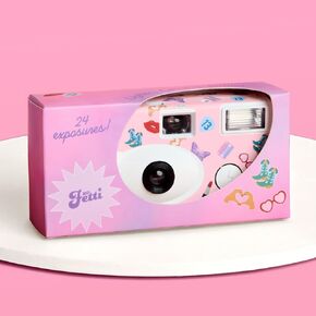 xo, Fetti ERAS Disposable Camera - 24 Exposure Film | Bachelorette Photo Supplies, Cute Birthday Party Activity, Bridesmaid Gift, Concert Pictures
