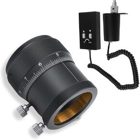 Astromania AccuFocus Electronic Telescope Focuser - Bundle with - 1.25" High Precision Double Helical Focuser