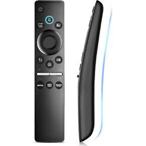 Voice Remote for Samsung Smart TV,Universal Remote Control Compatible for All Samsung TV LED QLED UHD SUHD HDR LCD Frame Curved Solar HDTV 4K 8K 3D Q60 Q70 Q80 Curved Frame Remote Replacement (black3)