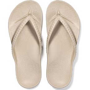 Litfun Women's Arch Support Flip Flops for Plantar Fasciitis Orthopedic Thong Sandals Comfortable Summer Beach Pool Slides